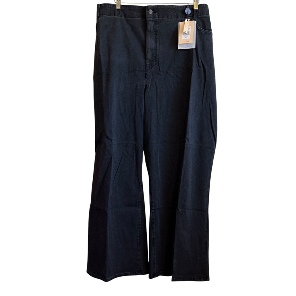 NYDJ NEW Black Wide Leg 5X Jeans